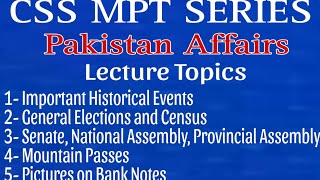 css mpt preparation| mpt  for css 2023 preparation|css mpt 2024 preparation| pakistan affair lecture