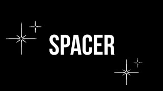 Spacer 9 - Sun 1 (read desc)