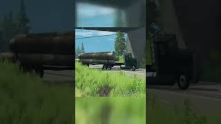 Beamng drive - Open Bridge Crashes over Monster Energy Drink Jello #shorts