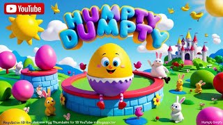 "💥 Sing Along! Humpty Dumpty & Other Fun Nursery Rhymes for Kids 🎵 | Joyful Tunes for Little Ones!"