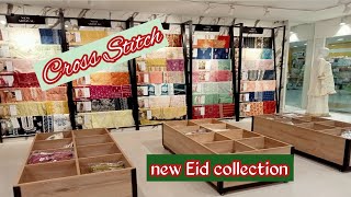 Cross stitch eid collection . Cross stitch unstitched festive collection 2022