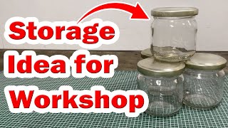 Storage Idea for Workshop | Workshop Storage Ideas DIY | Storage organiser idea