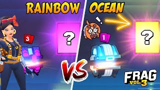 🔥😮Chest Rainbow  vs Chest Ocean #FRAG PRO SHOOTER