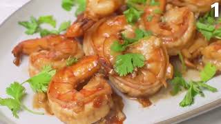 Thai Garlic Shrimp 🍽️ easy appetizer recipe 🍽️