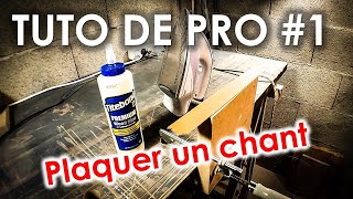 TUTO DE PRO : PLAQUER UN CHANT À L'ANCIENNE (Technique d’ébéniste) | Astuces Design