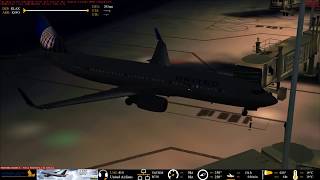 [FSX] PMDG 737-800 UAL414 KLAX to KSFO on VATSIM! 21OCT2017 (Takeoff)