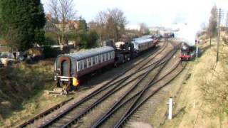 63601 2-8-0 ROD departing Loughborough on Parcels GCR Gala 31/01/09