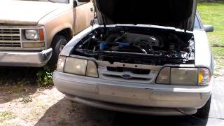 The little fox body came out pretty good but the injectors are clogged.