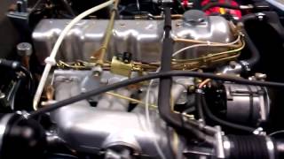 Al Gets Mercedes 280sl W113 Pagoda engine running first time after restoration.