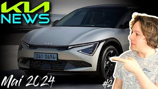 Kia NEWS - Mai 2024 - EV6 Facelift, Picanto Bestellstart und EV3 Weltpremiere; EV9 KiaCharge deutsch