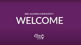 Welcome to the BRC Alumni Community