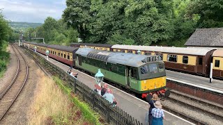 Class 25 D7628 Sybilla joins the NYMR from Whitby - 12/08/24