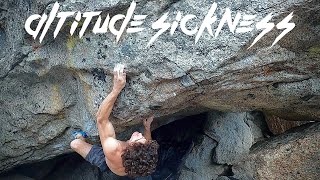 PANTING up boulders at 12,000 feet, Lincoln Lake. Altitude Sickness episode 3