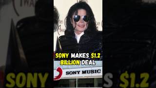 Sony Makes $1.2 Billion Deal with Michael Jackson #michaeljackson #shorts #shortsfeed #ytshorts