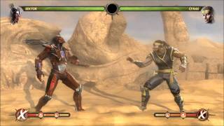 Mortal Kombat 9: Sektor Midscreen 54% Combo