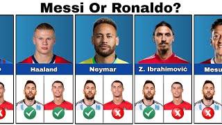 Messi Or Ronaldo? 🗣️ Football Players.