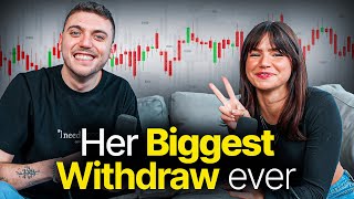 Trading Veteran ToriTrades On Her Biggest Withdraw Ever!!