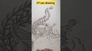 relaxing creative art | easy pencil drawing tricks | #shorts #shortsfeed ▶ 81