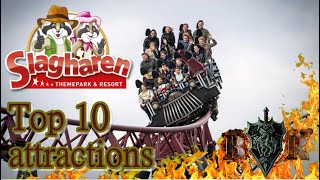 Top 10 attractions Attractiepark Slagharen 2023