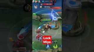 shorts#mlbb #mobilelegends #lock miya