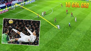 10 INDIMENTICABILI GOL di Cristiano Ronaldo col REAL MADRID e MANCHESTER