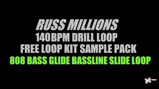 140 BPM  Free UK Drill  MIDI Slide 808 Bassline Russ Millions Smooth Preset  Producer Pattern Loop