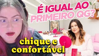 REAGINDO AO NOVO QG DA NIINA SECRETS | Cortes da Bel