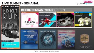 The Crew 2, Midnight Run Live Summit + Pro settings.