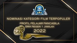 NOMINASI KATEGORI FILM TERPOPULER | PROFIL PELAJAR PANCASILA | SMAN 1 JAWILAN 2022