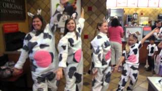 "Cows" Dance for Chick Fil A Cow Appreciation Day