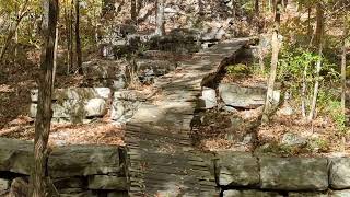 Railroad Trellis Remnents on Railroad Bed Trail at Monte Sano Huntsville AL