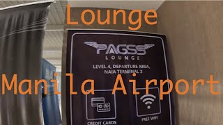 The VIP PAGSS Lounge at Ninoy Aquino International Airport, Manila, Philippines