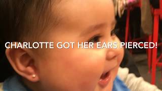 Vlog | Charlotte Gets Her Ears Pierced