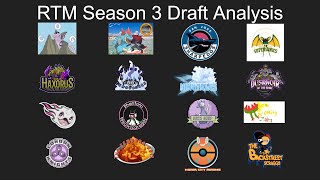 RTM Season 3 Draft Analysis!