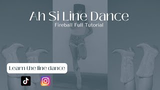 Learn "Ah Si" in 3 Minutes [Fireball] Line Dance Tutorial