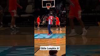 Eddie Lampkin jr is the best passing big man in college basketball! Pregame passing routine