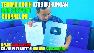 CARA KLAIM SILVER PLAY BUTTON -CARA MENDAPATKAN SILVER PLAY BUTTON - IDE USAHA PELUANG USAHA LAUNDRY