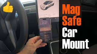 Mag Safe Universal Phone Car Mount | Tesla #syncwire