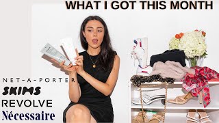 TRY ON CLOTHING HAUL (SKIMS, NET-A-PORTER, REVOLVE, NORDSTROM, ETC)