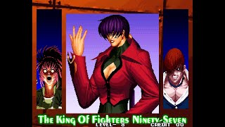 The King of Fighters '97 - Arcade (Level 8) Shermie, Iori e Leona Orochi Team (Sem Final) - (PT-BR).