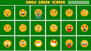 EMOJI GREEN SCREEN EFFECTS ANIMATION