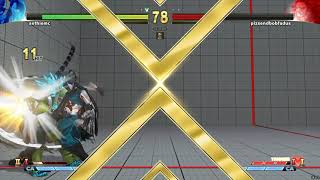 seth - nice round vs akuma