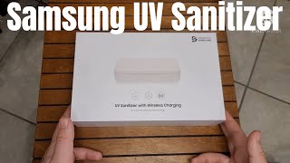 Samsung UV Sanitizer & Wireless Charger