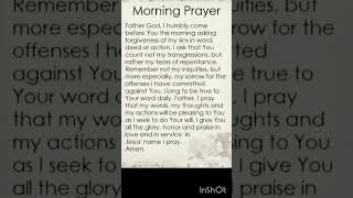 #morningprayer #todaysprayer