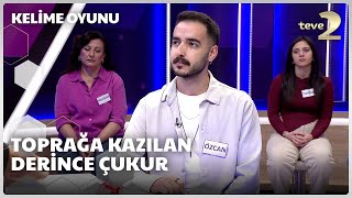 Toprağa kazılan derince çukur | Kelime Oyunu