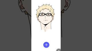 Tsukishima Kei | Haikyuu | Roblox Free Draw 2 | Indonesia | Anime Drawing #tsukishimakei #haikyuu