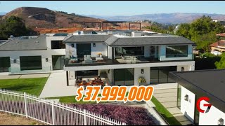 MOST EXPENSIVE Home in Calabasas | Mansion Tour #homedecor #realestate