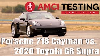 TESTED: Porsche 718 Cayman Handling Dynamics vs 2020 Toyota GR Supra