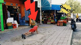 PUSH UPS IN PUBLIC CHALLENGE