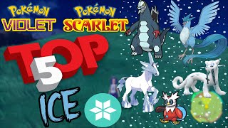 Top 5 Ice Type Pokemon On [Pokemon Scarlet and Violet]